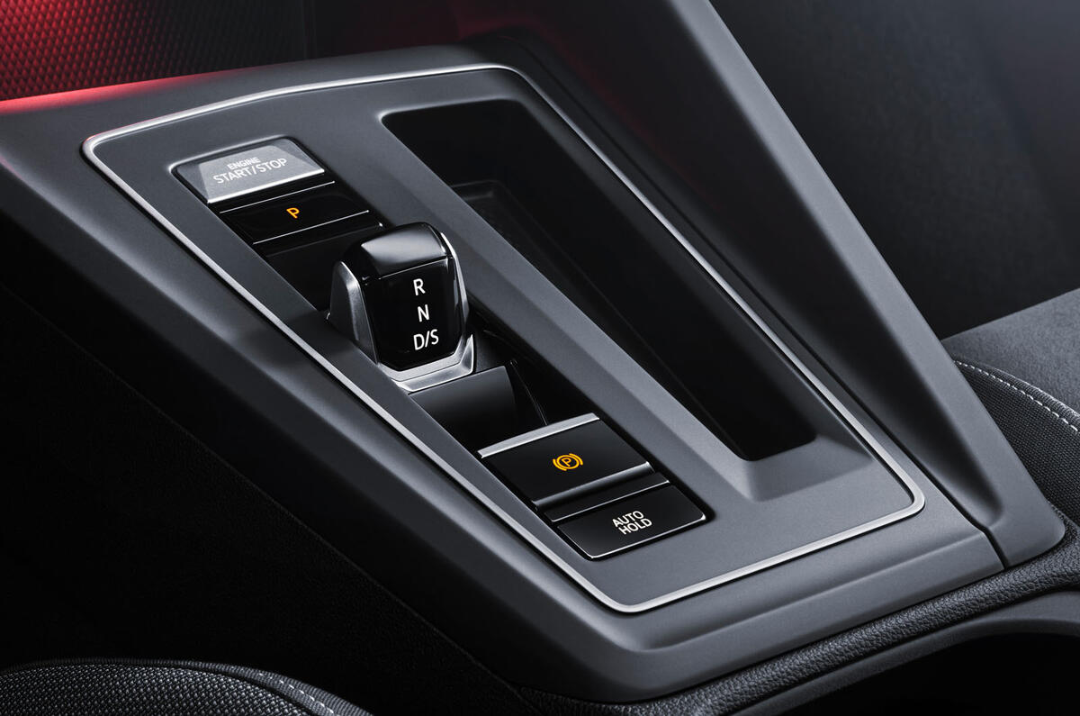 2020 Volkswagen Golf Mk8 official press - centre console