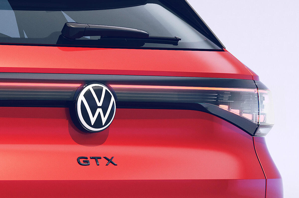 90 VW ID 4 GTX official images rear badge 90 VW ID 4 GTX official images rear badge
