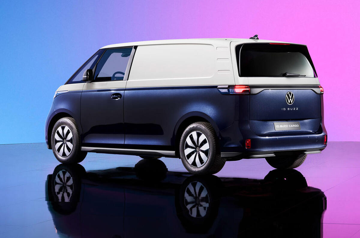 90 VW ID Buzz 2022 official reveal cargo rear 90 VW ID Buzz 2022 official reveal cargo rear