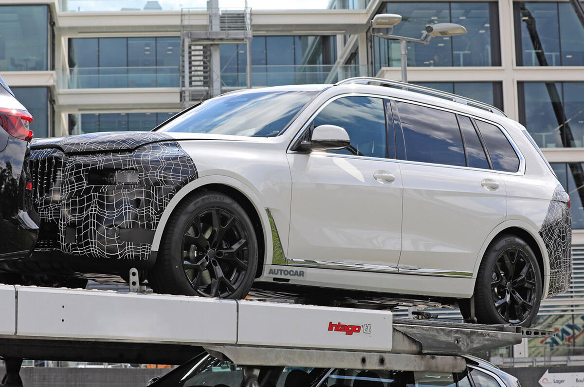 BMW X7 - spy shots