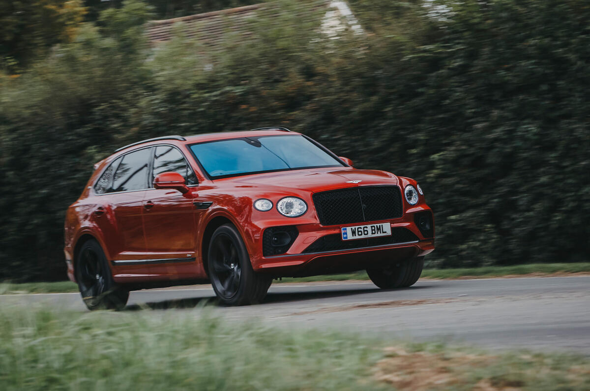 91 500 miles in Bentayga feature on road 91 500 miles in Bentayga feature on road