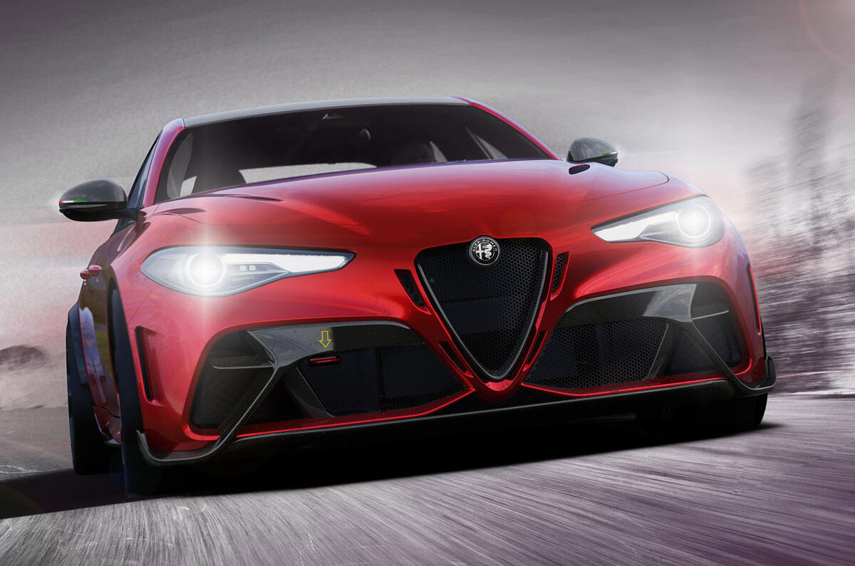 Alfa Romeo Giulia GTA 2020 - tracking front