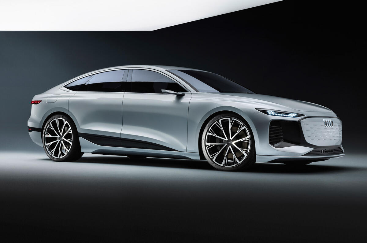 91 Audi A6 E tron Concept official static studio 91 Audi A6 E tron Concept official static studio