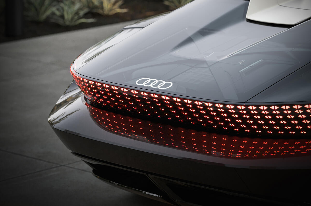 91 Audi Sky sphere concept 2021 rear lights 91 Audi Sky sphere concept 2021 rear lights