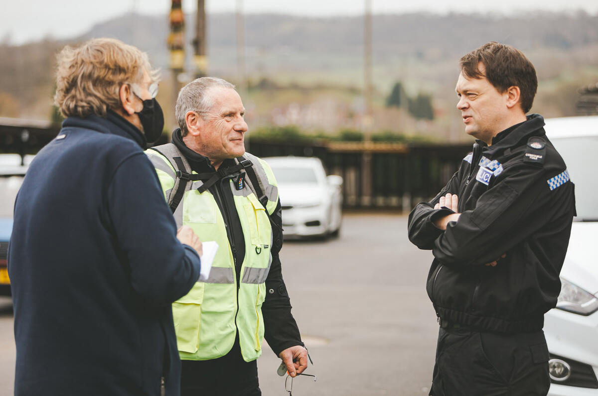 91 Autocar Young Hillclimb series 2021 police 91 Autocar Young Hillclimb series 2021 police