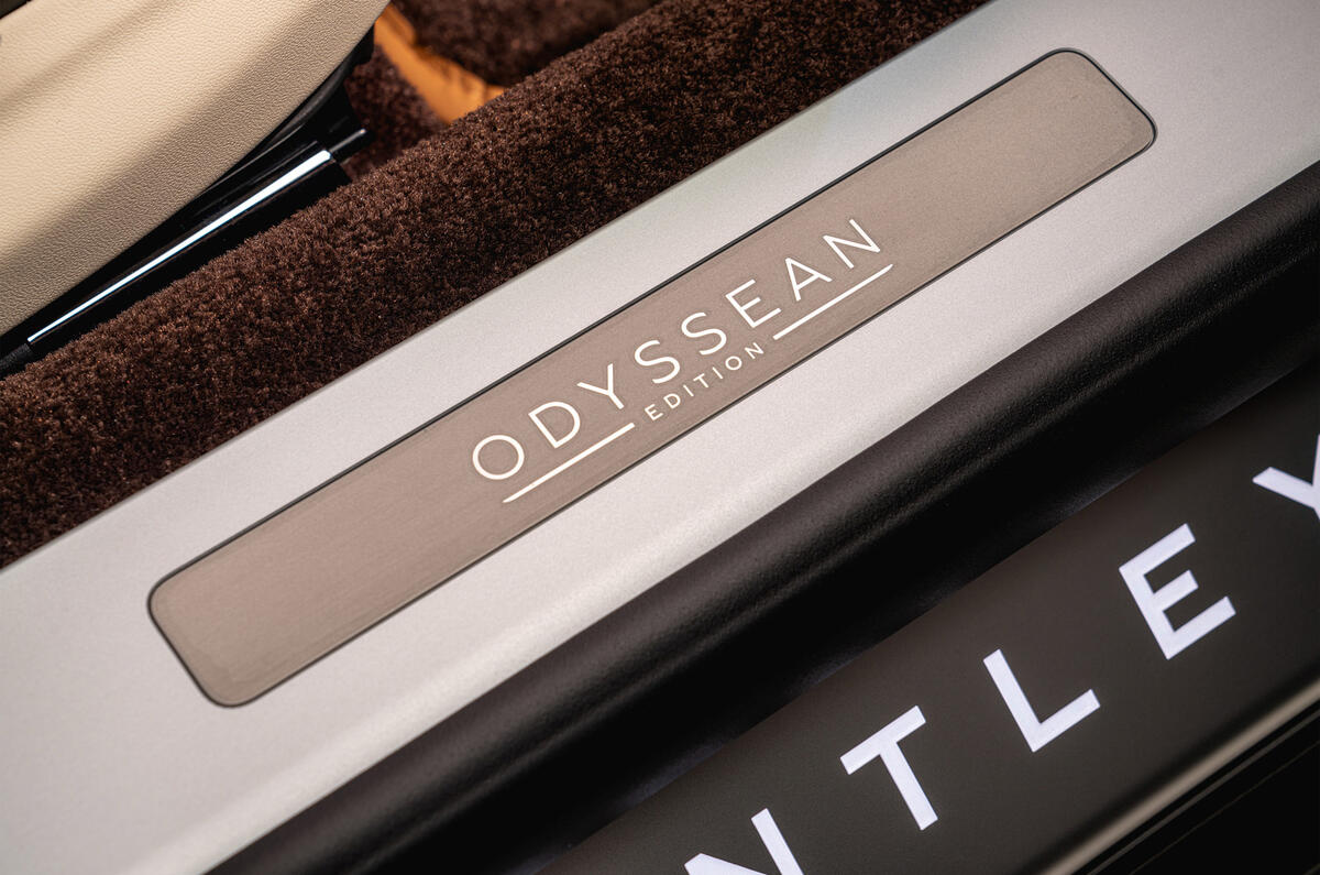 91 Bentley Flying Spur Odyssean Edition official kickplates 91 Bentley Flying Spur Odyssean Edition official kickplates