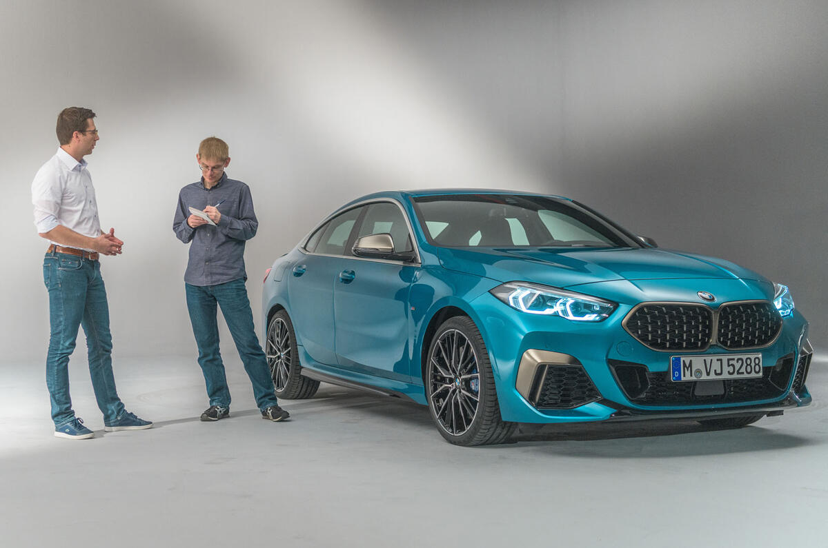 BMW 2 Series Gran Coupé studio reveal - interview
