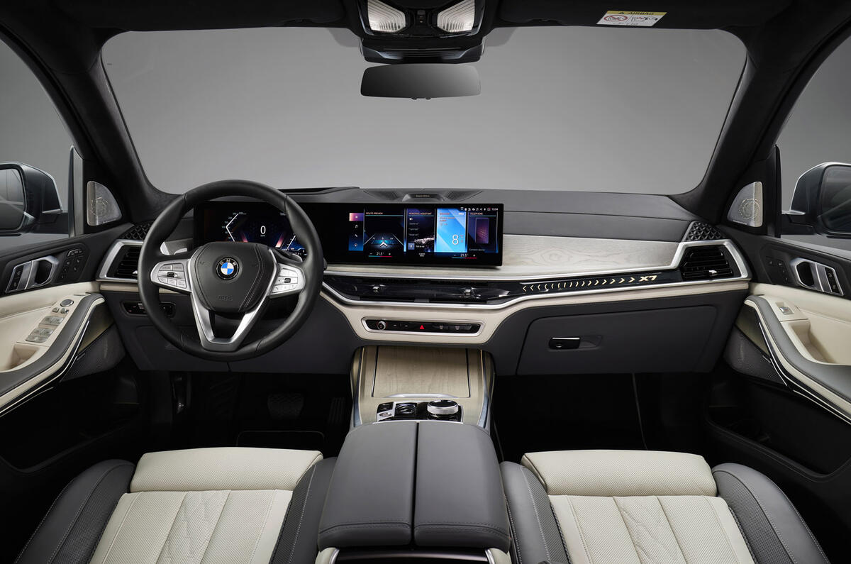 91 BMW X7 2022 facelift official images cabin 91 BMW X7 2022 facelift official images cabin