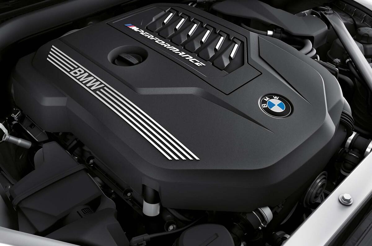 2019 BMW Z4 official reveal Pebble Beach - engine