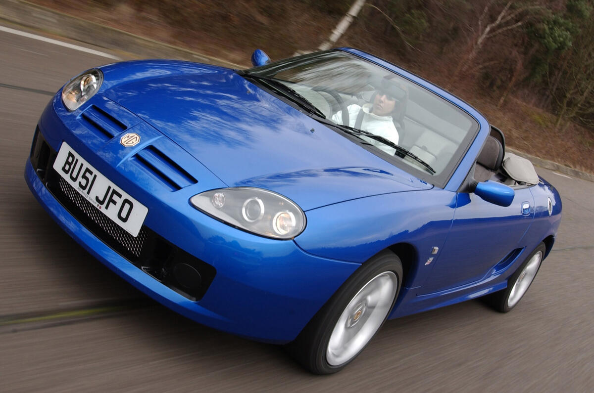 91 Christmas used car buys MG TF