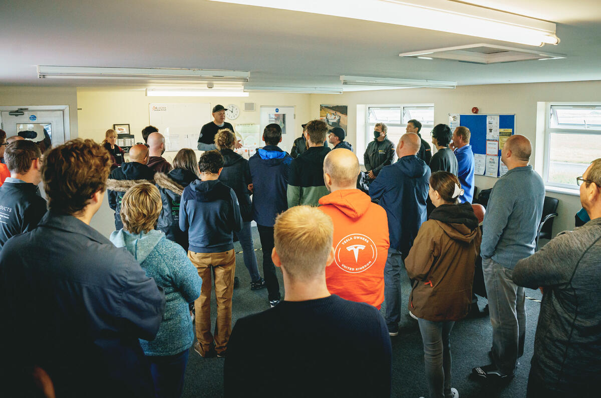 91 EV track day llandow 2021 feature briefing