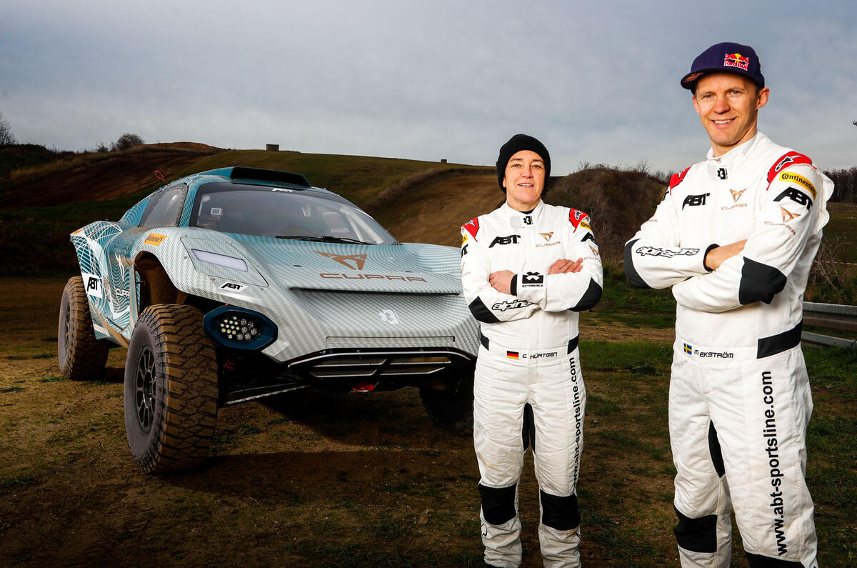 91 Extreme E abt feature Claudia Hurtgen and Mattias Ekstrom 91 Extreme E abt feature Claudia Hurtgen and Mattias Ekstrom