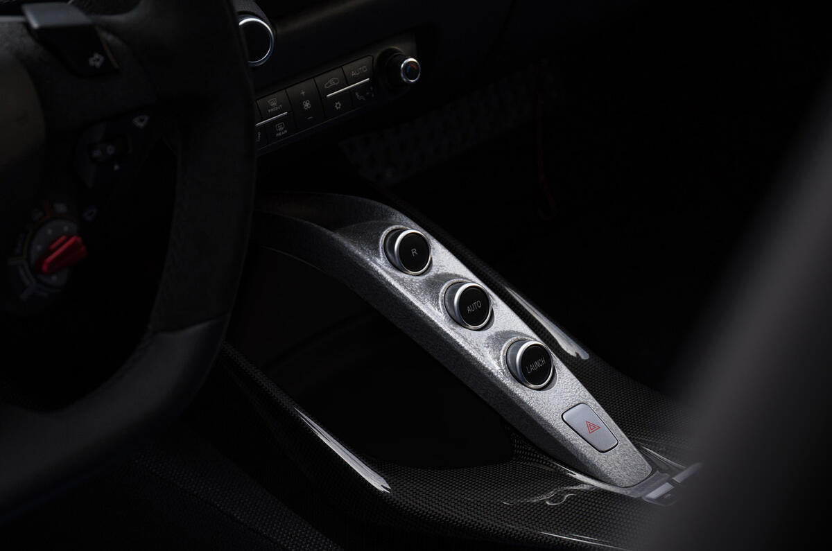 Ferrari Omologata official images - launch control Ferrari Omologata official images - launch control