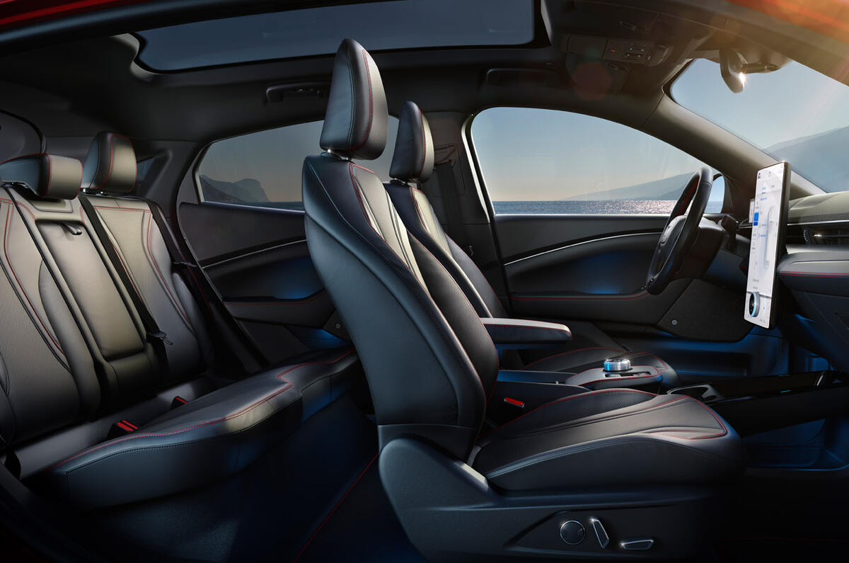 Ford Mustang Mach-E 2020 first ride - interior