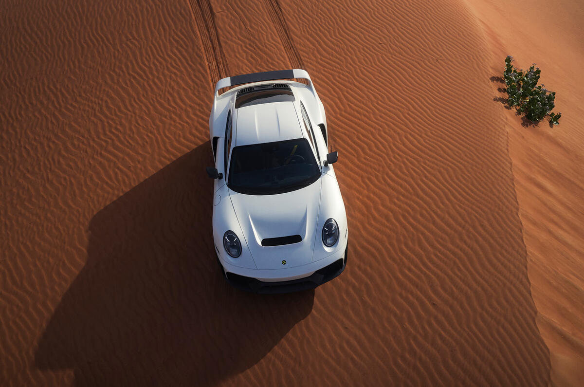 91 Gemballa Marsien official reveal images dune front