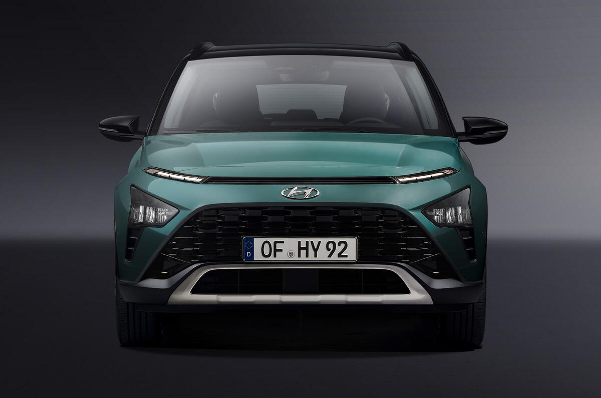 91 Hyundai Bayon 2021 official images nose 91 Hyundai Bayon 2021 official images nose