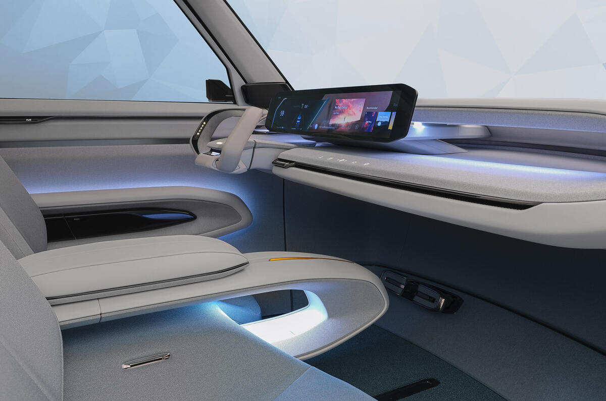 91 Kia EV9 concept studio static cabin 91 Kia EV9 concept studio static cabin