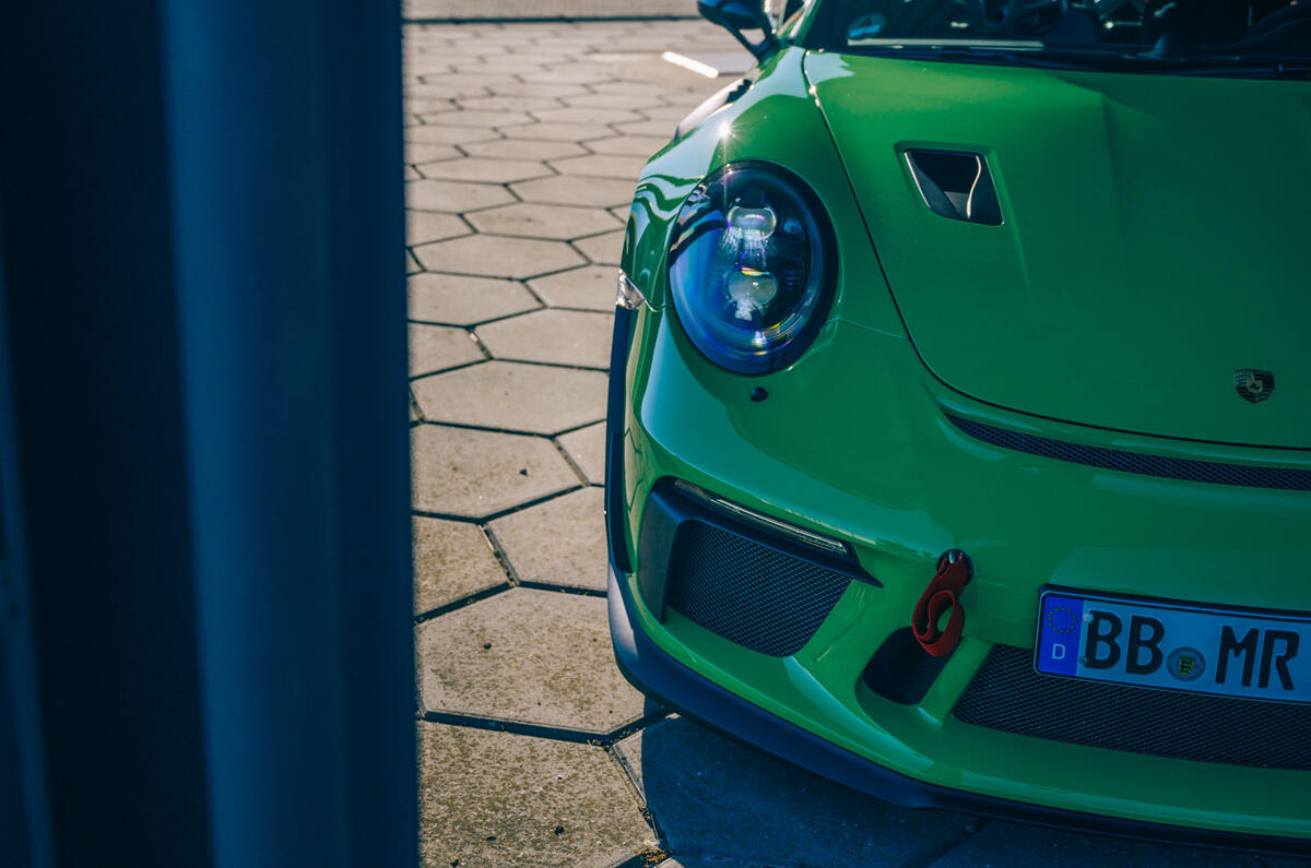 Visiting Manthey racing - GT3 RS MR nose Visiting Manthey racing - GT3 RS MR nose