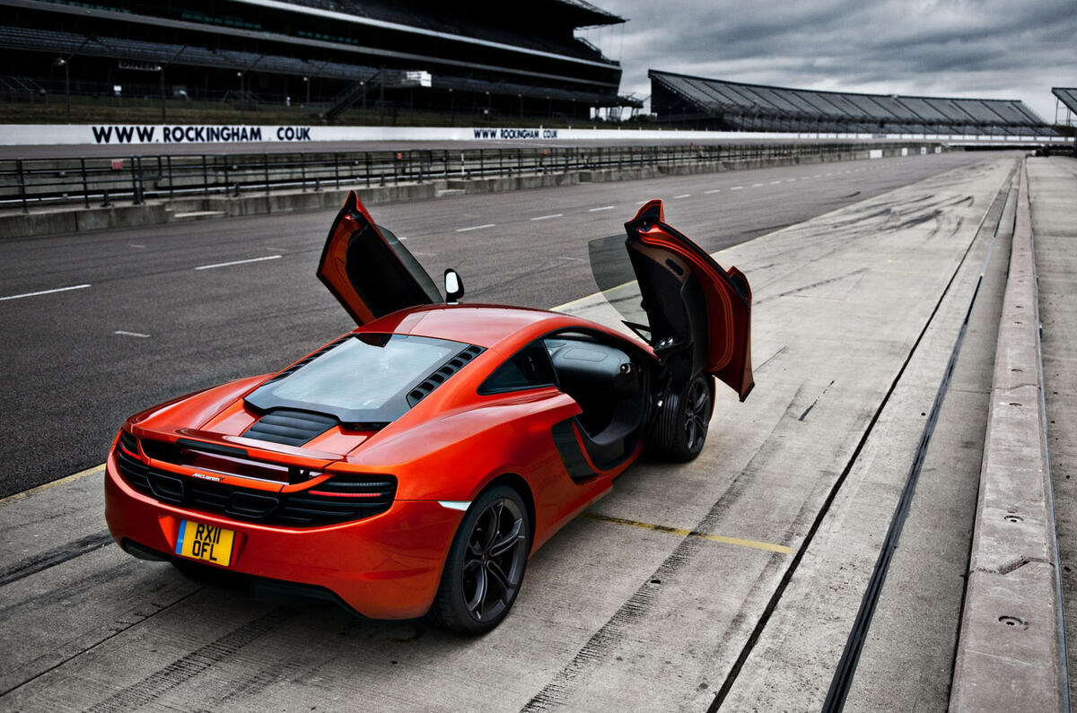 McLaren 12C - car of the decade - static rear