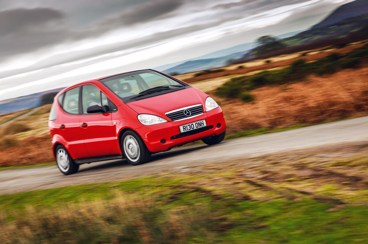 Mercedes A-Class - tracking front Mercedes A-Class - tracking front