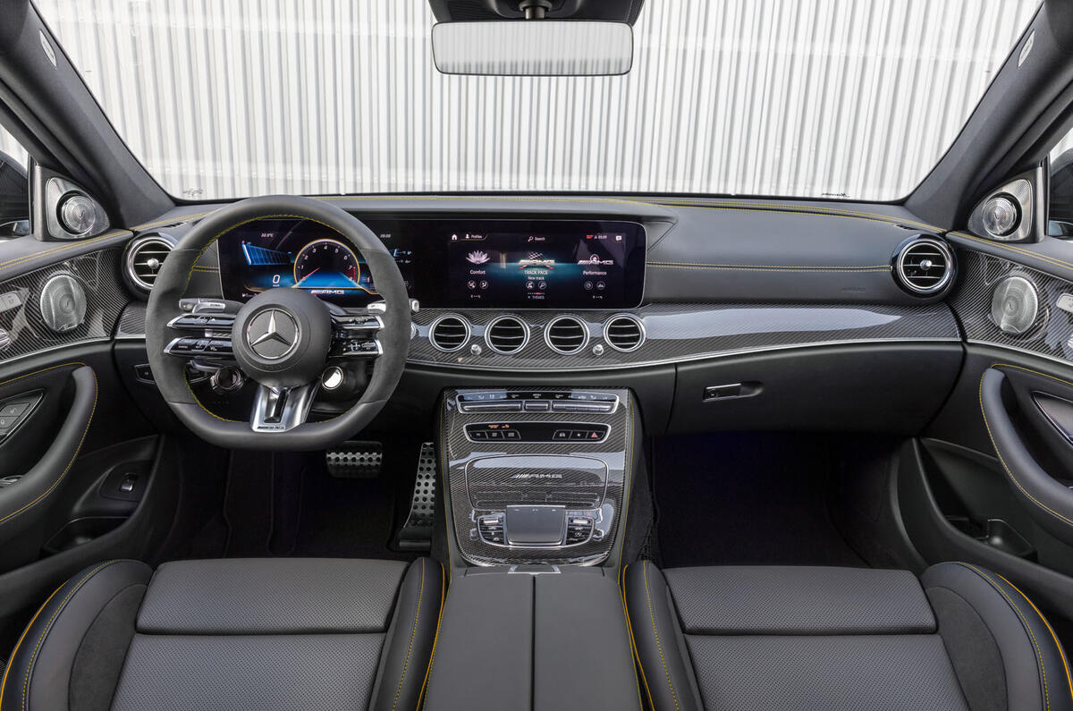 2020 Mercedes-AMG E63 facelift - saloon cabin 2020 Mercedes-AMG E63 facelift - saloon cabin