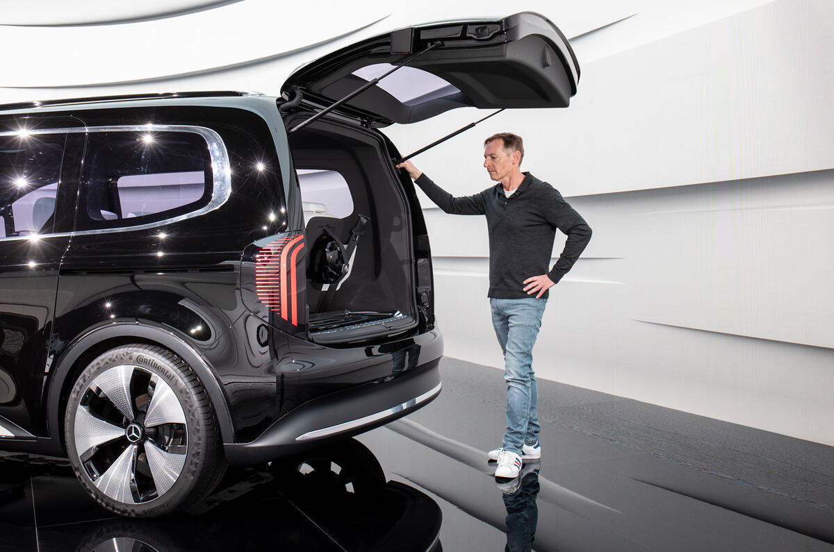 91 Mercedes Concept EQT official reveal boot 91 Mercedes Concept EQT official reveal boot
