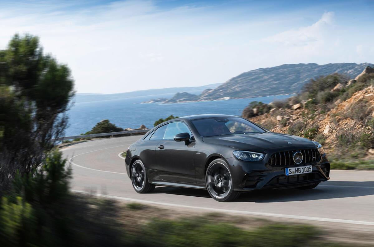 Mercedes-Benz E-Class coupe 2020 facelift - official images - on the road Mercedes-Benz E-Class coupe 2020 facelift - official images - on the road