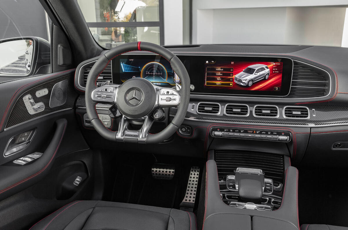 Mercedes-AMG GLE 53 official press reveal - steering wheel