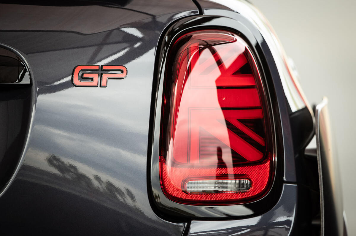 2020 Mini JCW GP first ride - rear lights