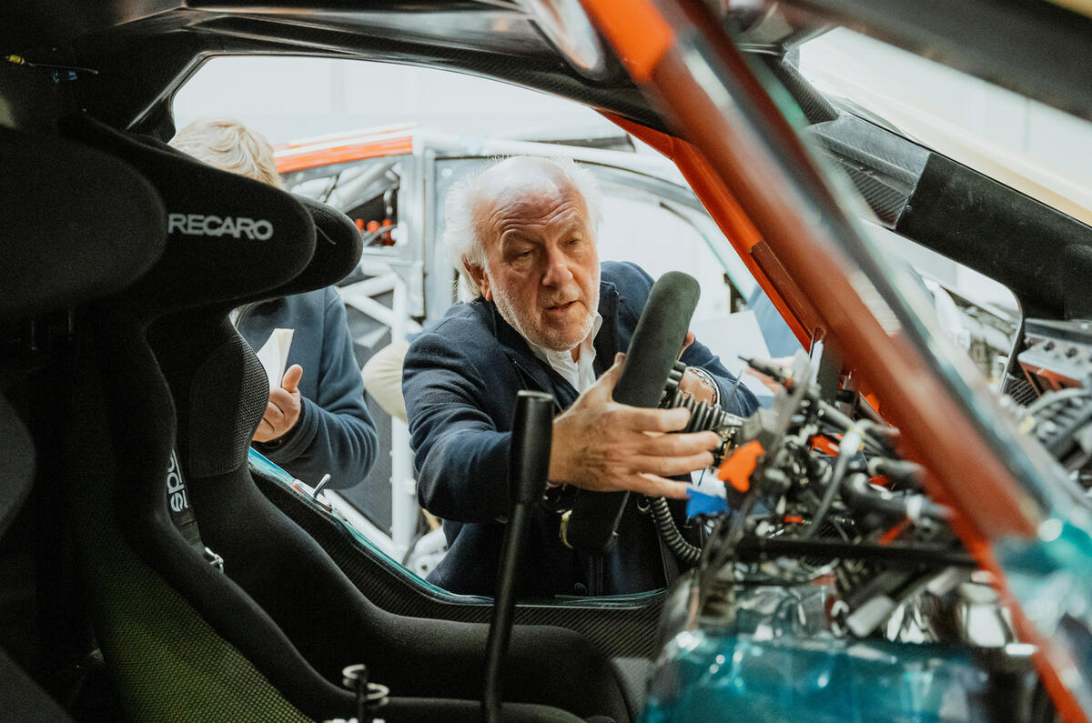 91 Prodrive Dakar car interview steering wheel 91 Prodrive Dakar car interview steering wheel