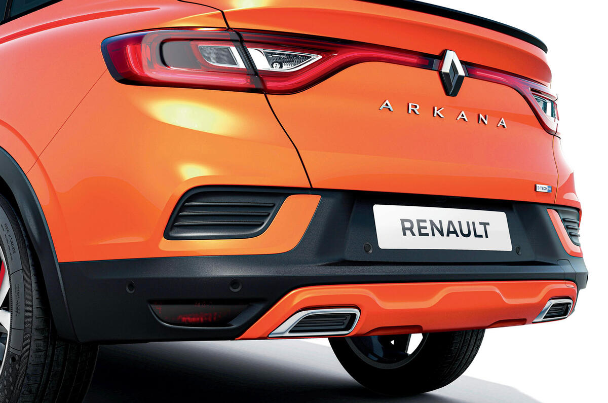 2021 Renault Arkana official European images - rear end 2021 Renault Arkana official European images - rear end
