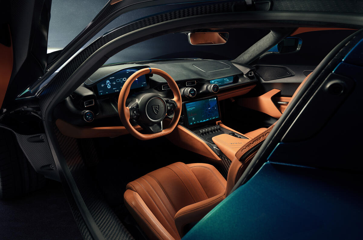 91 Rimac Nevera 2021 official reveal cabin 91 Rimac Nevera 2021 official reveal cabin