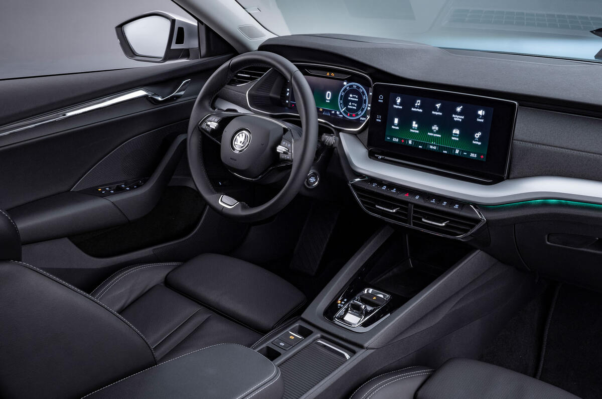 2020 Skoda Octavia official studio - cabin