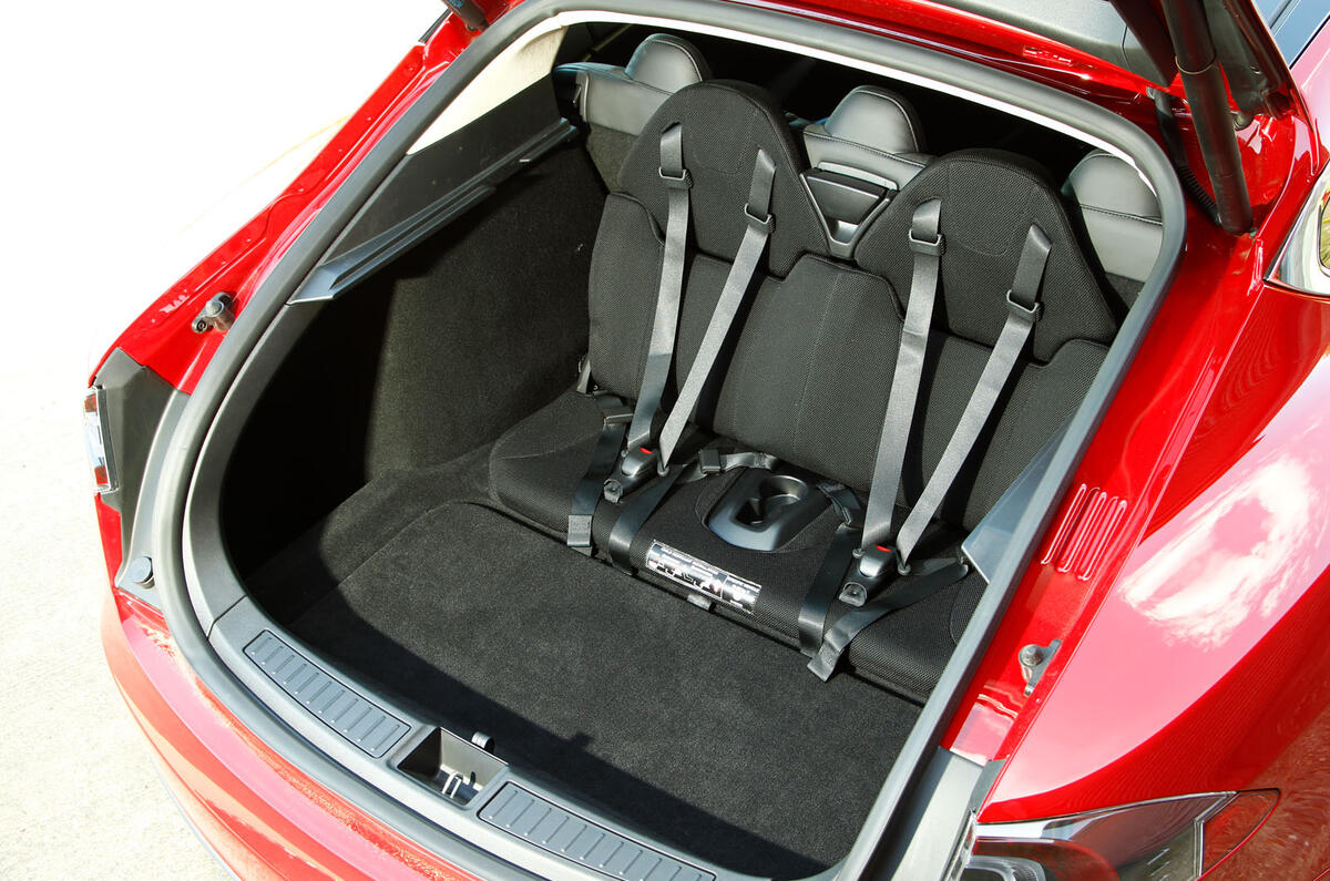 Tesla Model S road test rewind - rear seats Tesla Model S road test rewind - rear seats