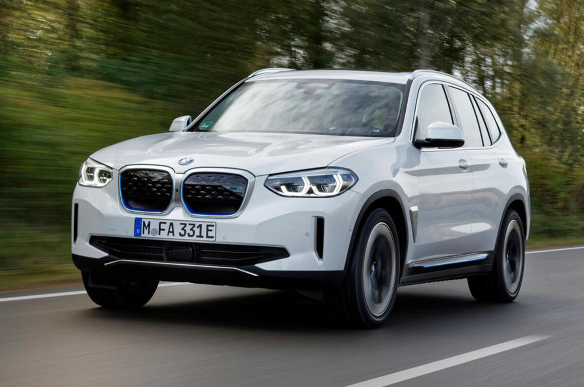 Top 10 luxury electric cars BMW IX3 Top 10 luxury electric cars BMW IX3