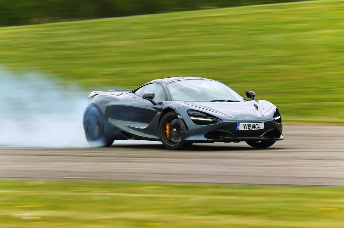 Top 50 cars 2020 - final five - McLaren 720S front Top 50 cars 2020 - final five - McLaren 720S front