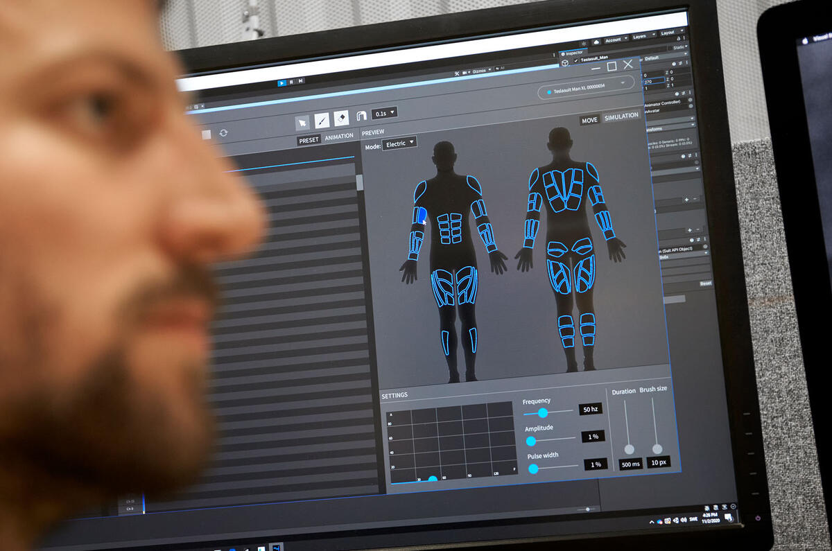 Volvo mixed reality simulator research - haptics Volvo mixed reality simulator research - haptics