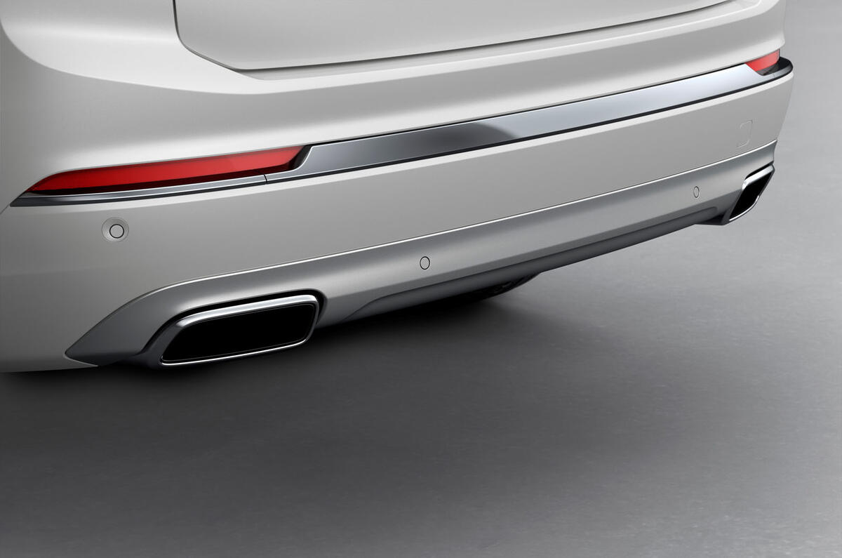Volvo XC90 2019 refresh official press - exhausts