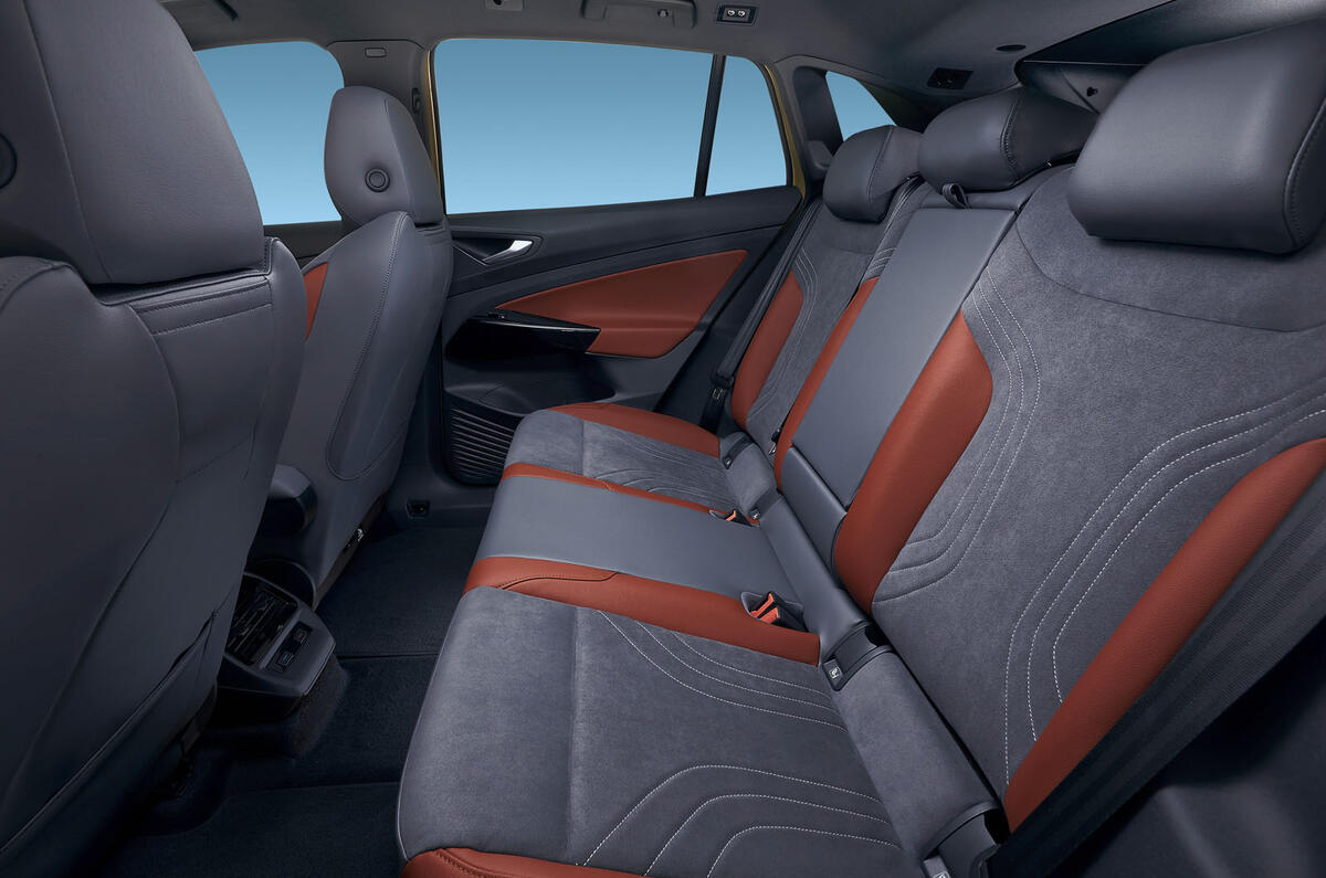 Volkswagen ID 4 official images - rear seats