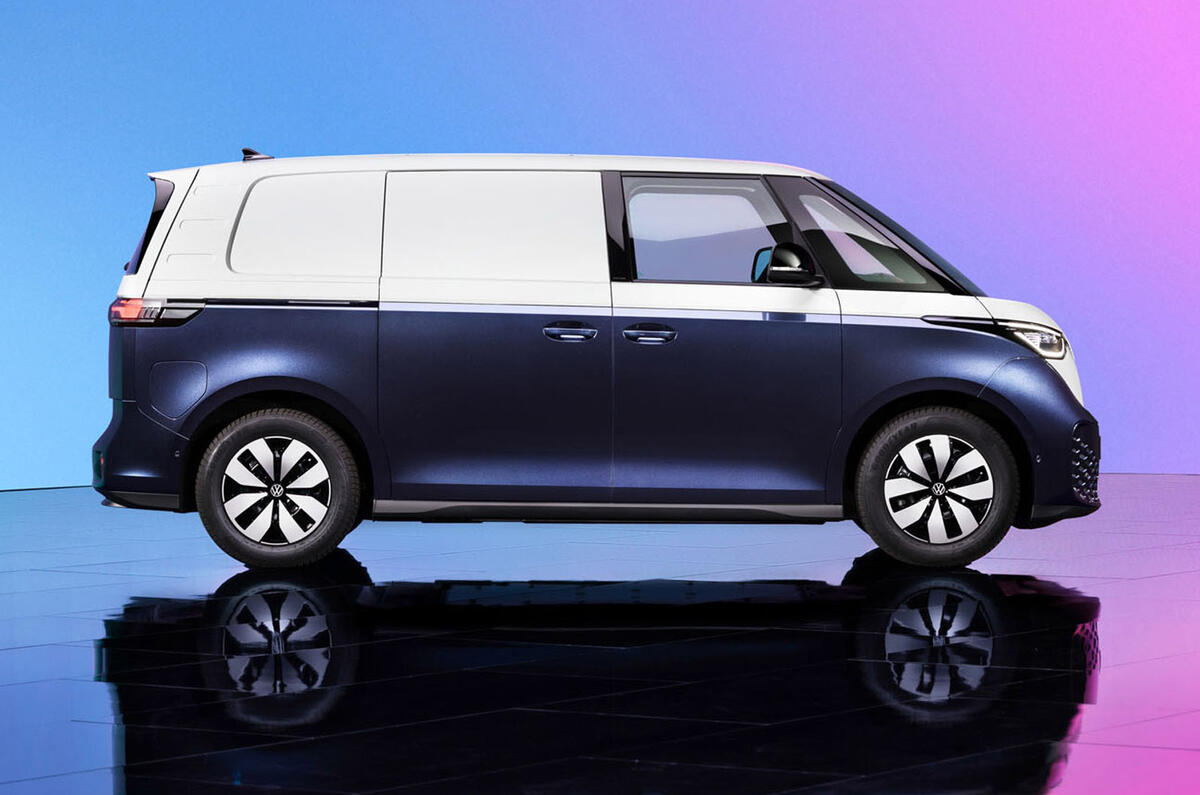 91 VW ID Buzz 2022 official reveal cargo side 91 VW ID Buzz 2022 official reveal cargo side