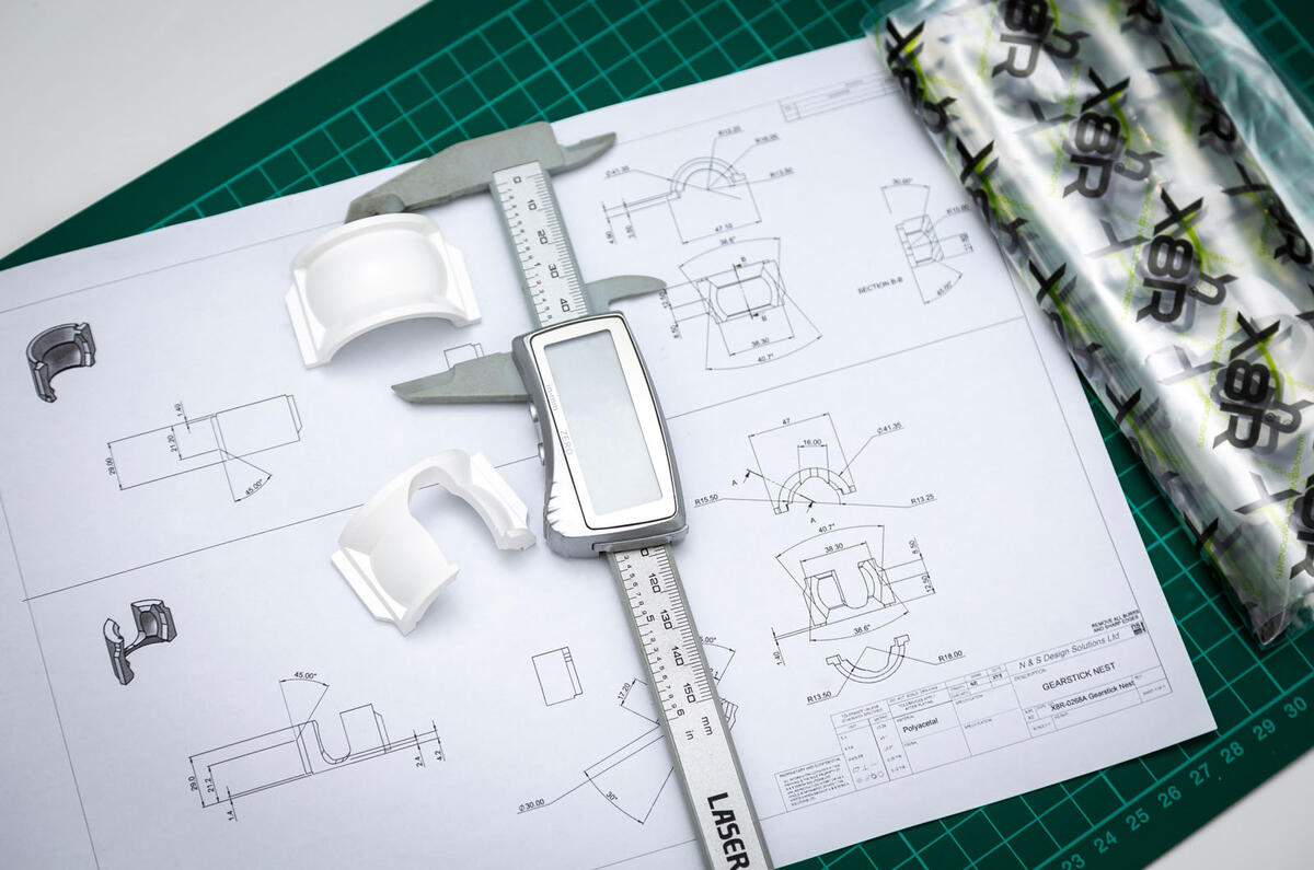 X8R improved vehicle parts - schematic