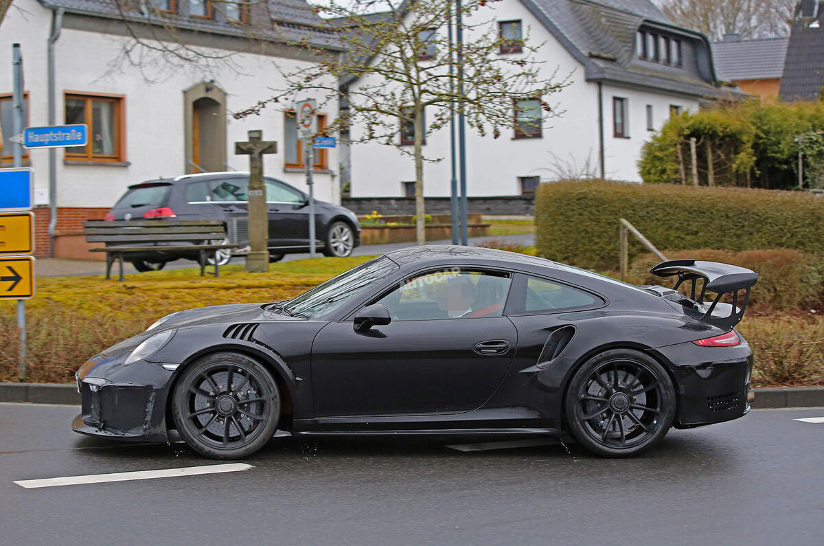 Porsche 911 GT3 RS mule