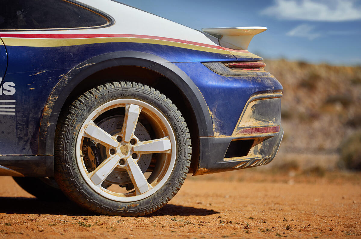 911 Dakar rear wheel 911 Dakar rear wheel