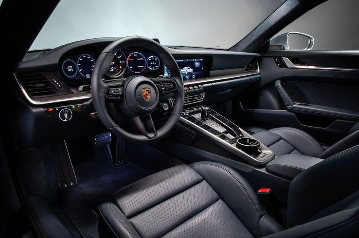 Porsche 911 interior
