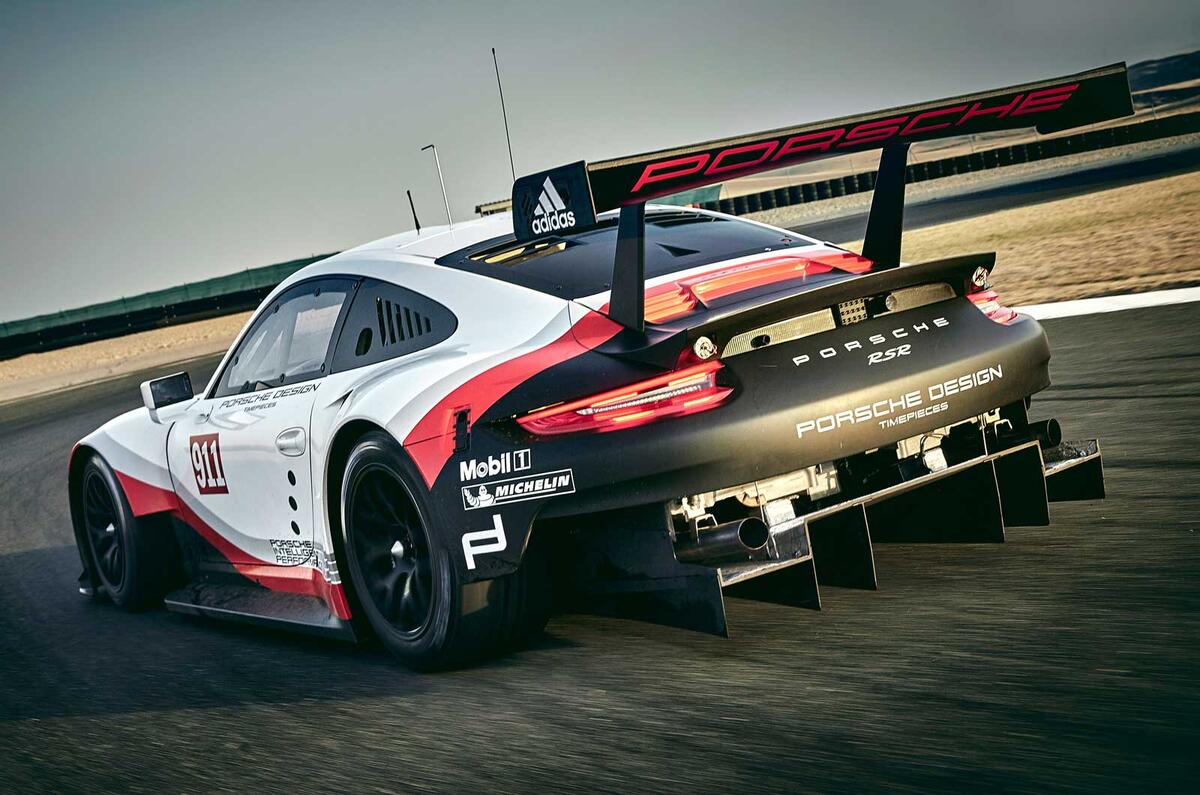 2017 Porsche 911 RSR – mid-engined Le Mans racer revealed