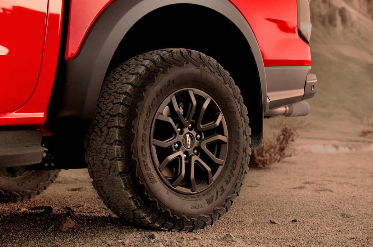 92 2022 Ford Ranger Raptor official reveal alloy wheels 92 2022 Ford Ranger Raptor official reveal alloy wheels