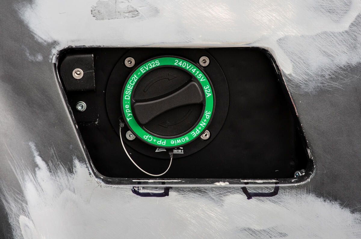 92 AVA Electric Cobra prototype feature charging port