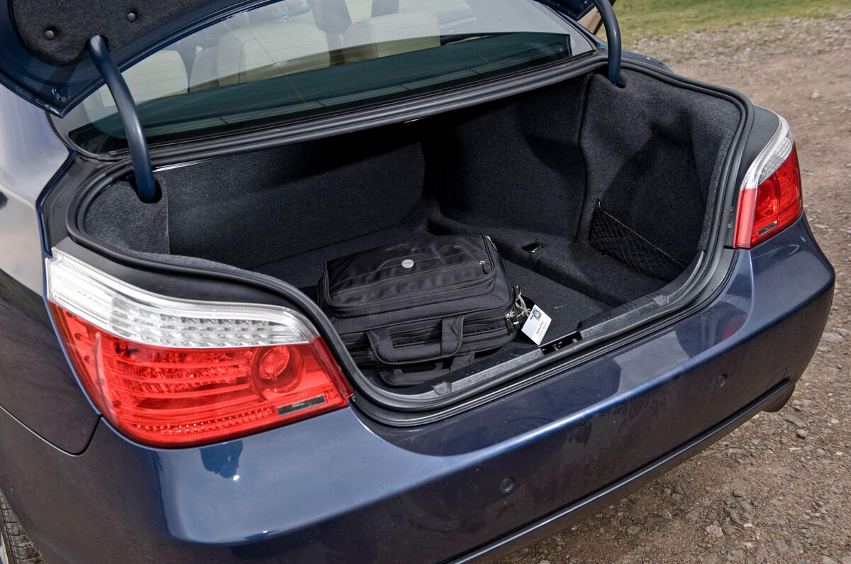 BMW 5 Series E60 road test rewind - boot BMW 5 Series E60 road test rewind - boot