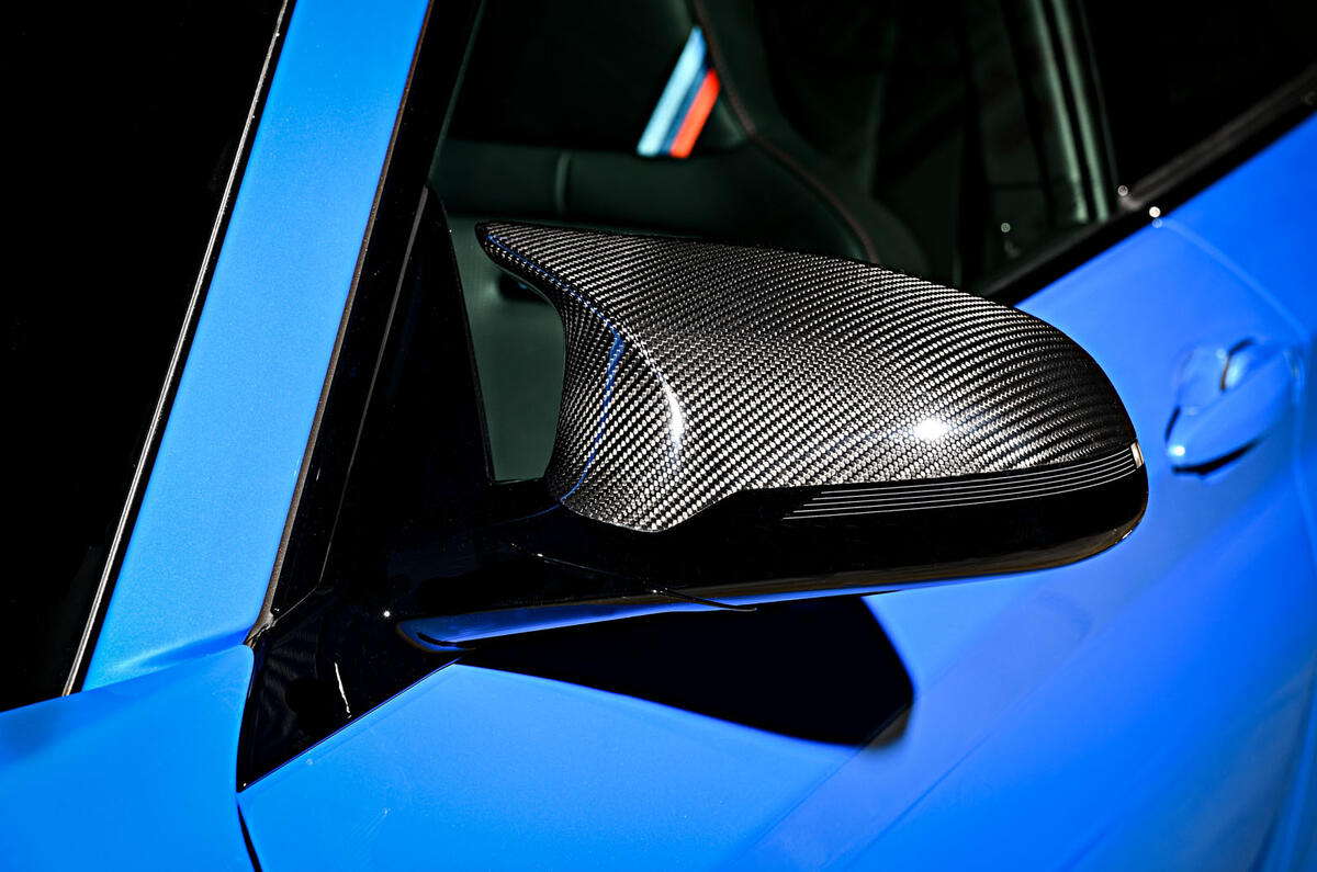 BMW CS 2020 official press images - wing mirror