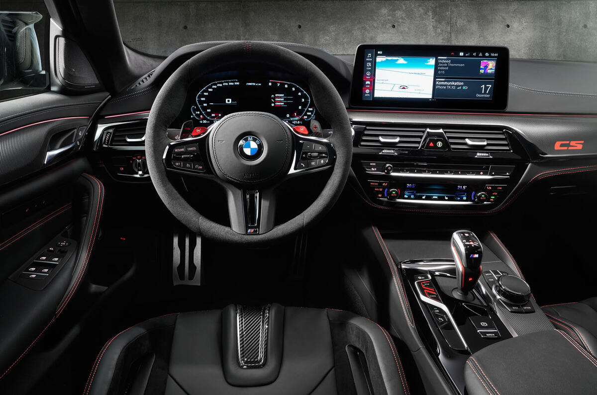 92 BMW M5 CS 2021 official reveal dashboard 92 BMW M5 CS 2021 official reveal dashboard